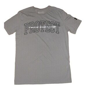 Under Armour Heatgear Loose Fit Gray T-shirt Men's Size S